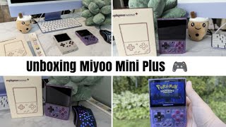 Miyoo Mini Plus Gaming Emulator Unboxing & Game Play 🎮📦