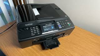 Brother  All-in-one Wireless Color Printer Scanner Copier-1190 Pages -MFC J630W-