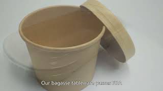 bagasse packaging,bagasse plate,Compostable Takeout Containers,Good,China Supplier