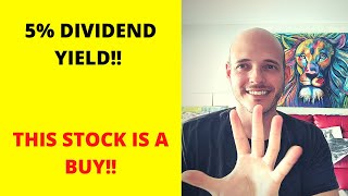 5% DIVIDEND YIELD!! THIS STOCK IS A BUY!!