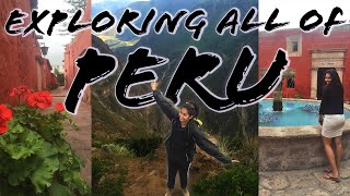 EXPLORING THE UNEXPECTED PARTS OF PERU: The White City and Hiking the Colca Canyon || G Adventures