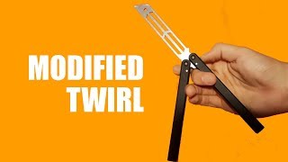 Butterfly Knife Tricks for Beginners #9.9 (Mod Twirl)