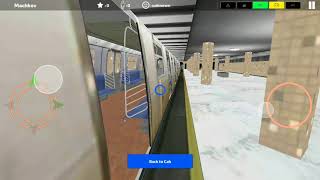 ЛЕТСПЛЕЙ ПО AG SUBWAY SIMULATOR PRO BETA 0.8.3!