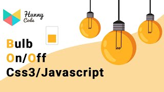 How to on/off Bulb using Javascript || How to ON/OFF Bulb using HTML Javascript css3 || Javascript