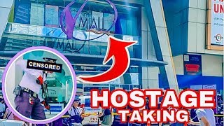 Security Guard Nang Hostage Sa Isang Mall Sa San Juan City | VMall Greenhills