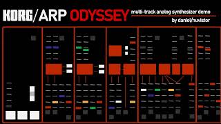 ARP-A-Rama - Korg/ARP Odyssey Analog Synthesizer Multi-Track Demos