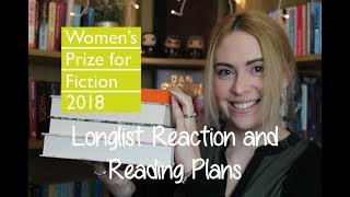 Women's Prize for Fiction Longlist 2018 | Reaction and Reading Plans