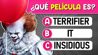 Adivina las "50 PELÍCULAS DE TERROR" 🎬👻🔪| ¿Qué PELÍCULA Es? | Reto de Películas "Con OPCIONES"