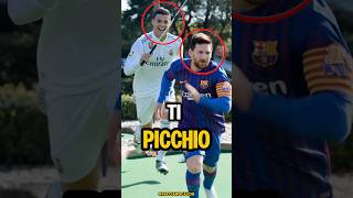 Cristiano Ronaldo vuole picchiare Leo Messi 😱#ronaldo #calcio #messi