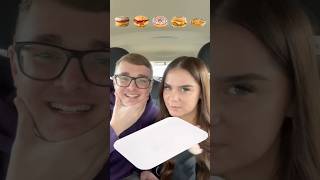 Can She GUESS My FAST FOOD ORDER😳🍔Pt2?! #challenge #game #vs #guess #foodie #couple #fyp