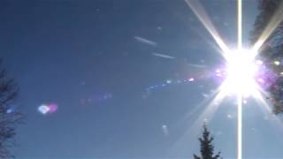 Thanksgiving Thursday November 23 2017 Time Lapse Sky Clouds Connecticut South Cold Sunny Nice Day