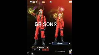 Free fire Poerty of GR Sons ❤//#1million #freefireshorts #trending #fullviral #Gr Sons #1million❤❤