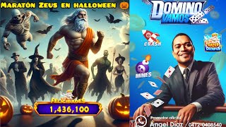 Gana Dinero: Maratón de Zeus en halloween 🎃. Descarga Dominó Vamos en la descripción