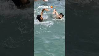 Hot🥵 Summer #water #summer #shortvideo #pakistan #swimmingpool #pti #reels #heatwaves #weather #pti