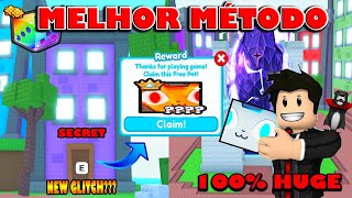 😲 MELHOR MÉTODO PARA CONSEGUIR HUGE NO EVENTO RNG DO PET SIMULATOR 99 - CONSEGUI 1 NO VÍDEO - ROBLOX