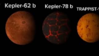 Lava Planets Size Comparison Rocky Only