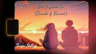 Dil Tu Jaan Tu Slowed & Reverb Song | ft.Gurnazar |  Lofi Song #youtube #love