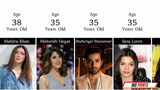 Top 25 Most Beautiful Pakistani Actors and Actresses in 2024 | Age and Titles - Biography Points