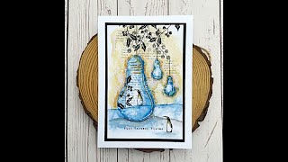 Lightbulb Scene Card by Tracy Evans #tracyevansboutiquedesigns