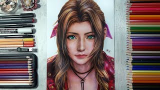 Drawing Aerith (Final Fantasy 7 Remake)  | Fame Art