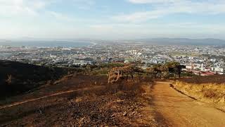 #CapeTownFires: Devils Peak is burnt blank