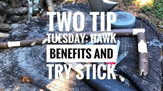 Two Tip Tuesday: Benefits of a Hawk and a Try Stick