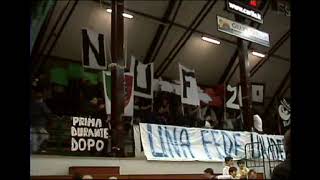 Ferrara - Montecatini Terme basket 2004/2005 ultras Ferrara - tifo settore - amarcord