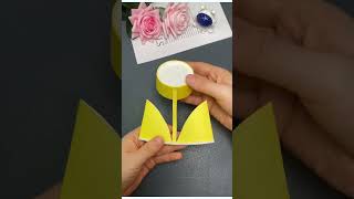 Unique and creative #diy Flower 🌼 🌸 #art #naturefieldpublicschool #youtubeshorts