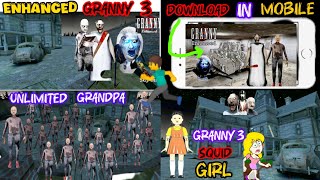 Angelena attack me | Granny 3 train Escape | Angelena unlimited ha | Granny 3 enhanced | Granny 2