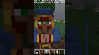 Horror Villager Caught On Camera!Minecraft Horror Villager 😱 #shorts #minecraft #horror