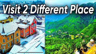 Visit 2 different place traveling vlog