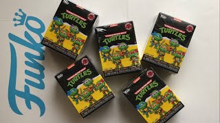 TMNT Funko mystery mini figure opening