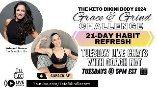 Tuesday LIVE CHATS with Coach Nat: GRACE & GRIND CHALLENGE Series!