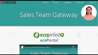 Kyocera    Sales Team Gateway   Video