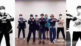 BTS tiktok dance Savage Love