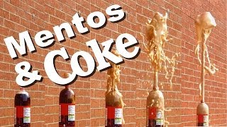 Mentos & Coke Eruption - Wyedean Science