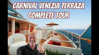 CARNIVAL VENEZIA TOUR of TERRAZA AREA #shiptour #tour #carnivalcruise #cruiselife