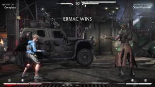 Mortal Kombat X Online Casuals - Compbros (Cassie Cage) vs. OdinsWrath666 (Various) - 6/7/16