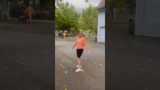 Just know dance trend in a storm at lagoon! ⛈️😱🤭 #shorts #dance #storm #rainy #trending