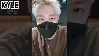 [Озвучка by Kyle] Трансляция Хосока на VLive "Поздняя ночь с Хоби" 25.07.21