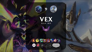 Vex Mid vs Galio - KR Master Patch 14.8