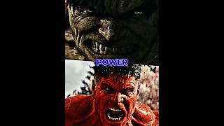 Incredible Hulk Vs Red Hulk