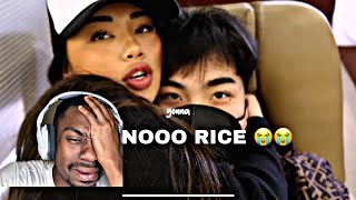 TayWill's jaw-dropping reaction to RiceGum's video!