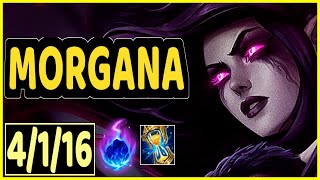 MORGANA VS LEONA - 4/1/16 KDA SUPPORT GAMEPLAY