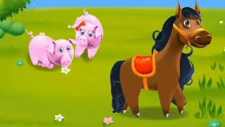 Horse 🐴 - Interesting Facts About Animals - Kids Farm Game