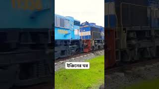 বাংলাদেশের সবচেয়ে বড় লোকোশেড #viralvideo #train #bangladeshrailway #railwaybridge #gulimata