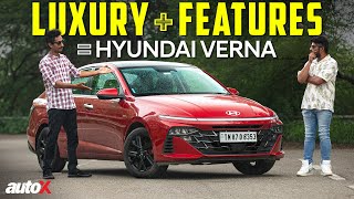 Top 10 Interior Features Of Hyundai Verna That Make It The Best | Special Feature | 2024 | autoX