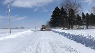 Caterpillar motorgraders hard at work