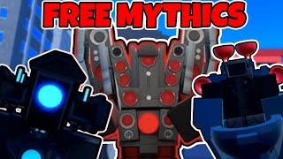 Toilet Tower Defense Carries and Mythic Giveaway!