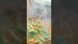 Spicy pork curry #porkbelly #porklovers #spicyfood #newshorts #ytshortsindia #ytviral